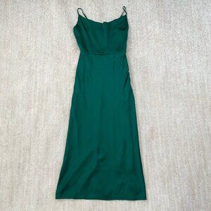 Anthropologie Greylin Green Summer Cocktail Midi Dress XS